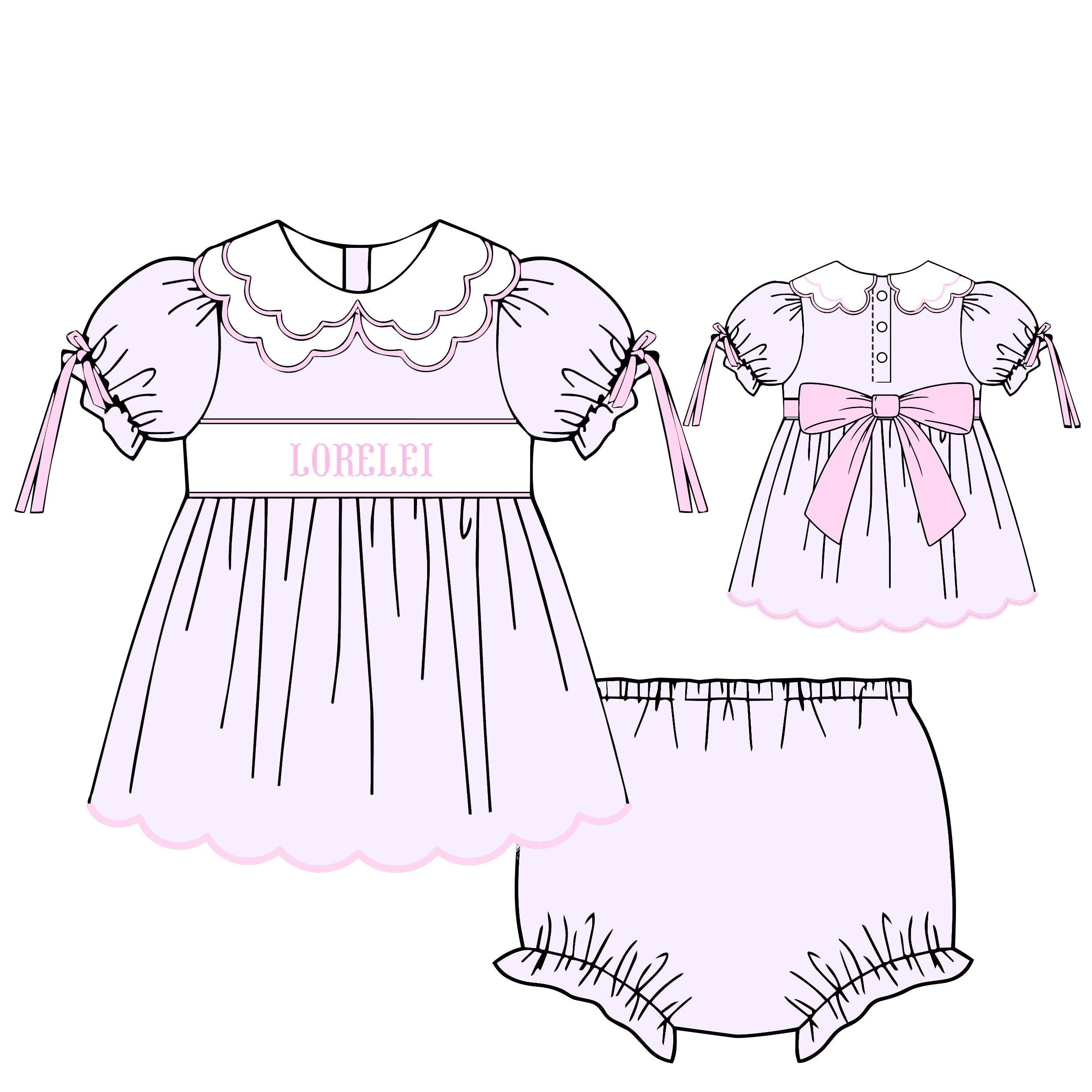 PREORDER- The Kelsie Custom Diaper Set
